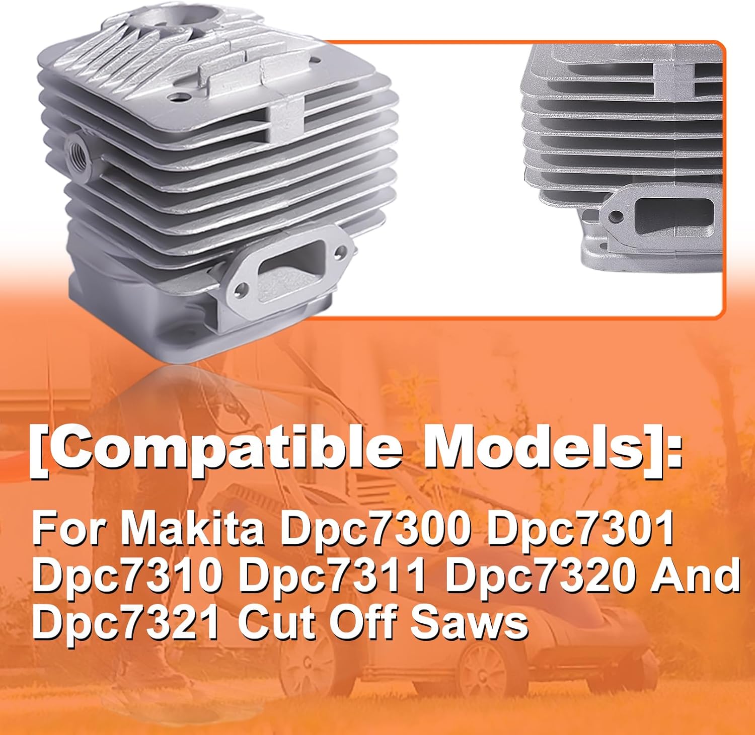 Cylinder Kit For Makita Dpc7300 Dpc7301 Dpc7310 Dpc7311 Dpc7320 And Dpc7321 Cut Off Saws 394 130 013, 394 130 014, 394 130 015, 394 130 053, 394 130 140