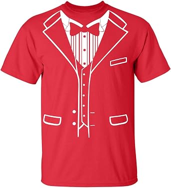 Kropsis Tuxedo Classic with Bowtie Party Wedding Mens T-Shirt