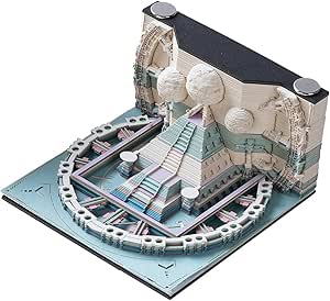 Amazon.com : 3D Memo Pad, Artsy Pads, 3D Art Non-Sticky Notes, Paper ...