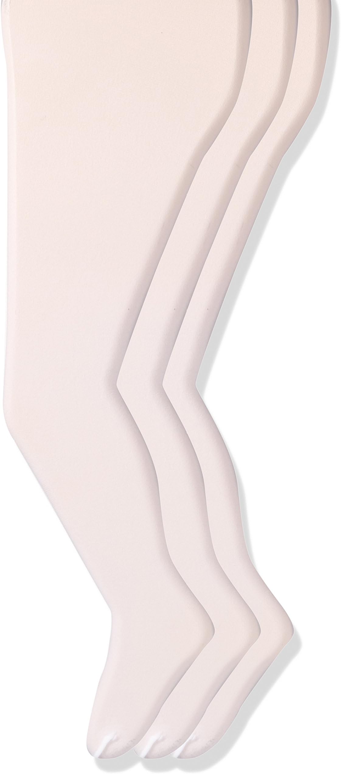 trimfit Girls Spandex Sheer Toe Pantyhose, 3-Pack
