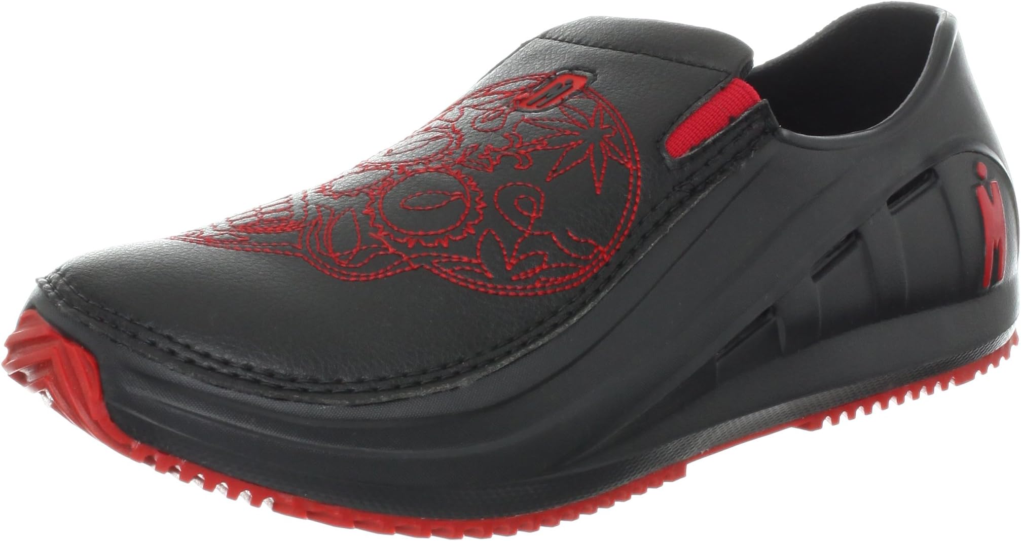 MOZO Men's Red Skull Work Shoe