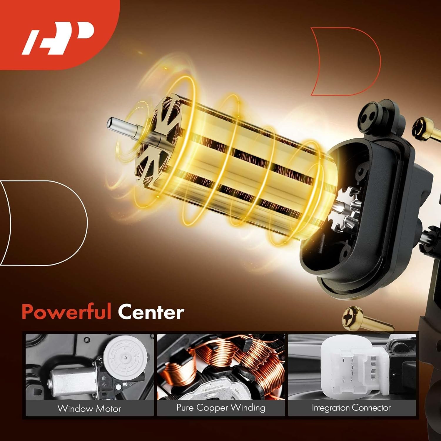 A-Premium Power Window Regulator with Motor Front Driver Side Compatible with Nissan Altima 2011-2012, Coupe/Sedan