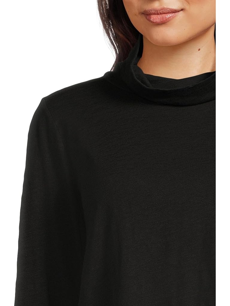 Black Mod-o-doc Long Sleeve Turtle Neck Tee