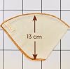 (2 pieces) Washable, Fabric Coffee Filter (no:4) Unbleached 100% Raw Cotton, Organic, Ecological Filter no:4 (no4.2)