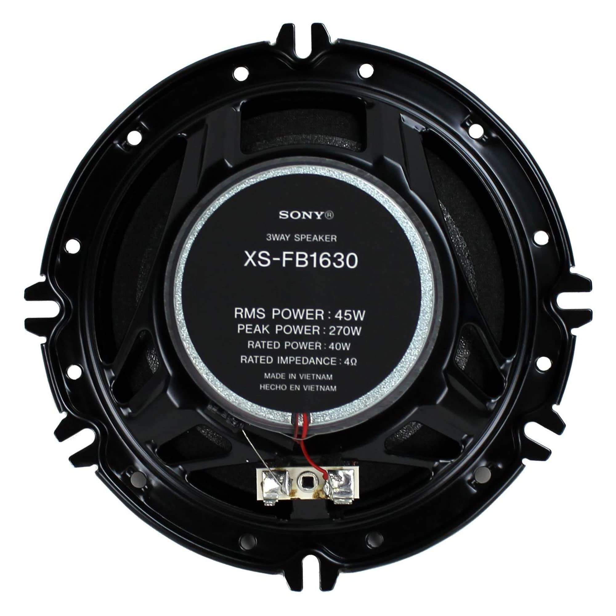 Sony XSFB1630 FB Car Audio Speaker Pair Black product thumbnail 5