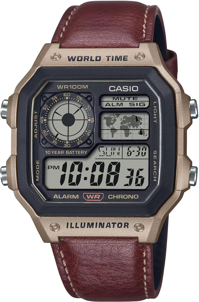 専用品です。CASIO AE-1200 ワールドタイム Amazon.co.jp: [カシオ] CASIO ワールドタイム World Time デジタル