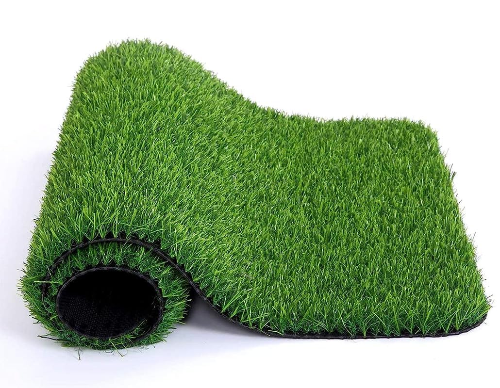 High Density Artificial Grass Carpet (Green 3-Tone) Mat for Balcony, Lawn, Door (40 MM, 1.5 X 2 Feet)-image-39