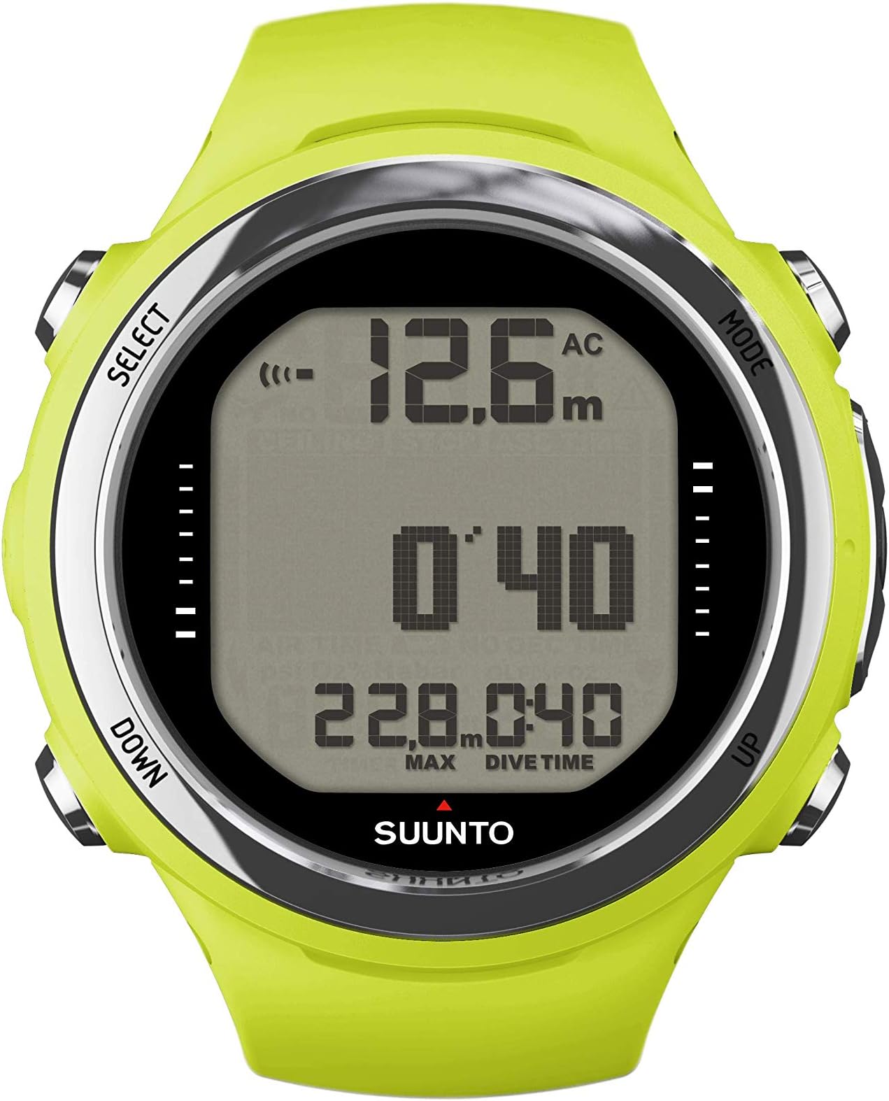 SUUNTOUnisex Adult D4i Sport Watch, Lime, One Size EU