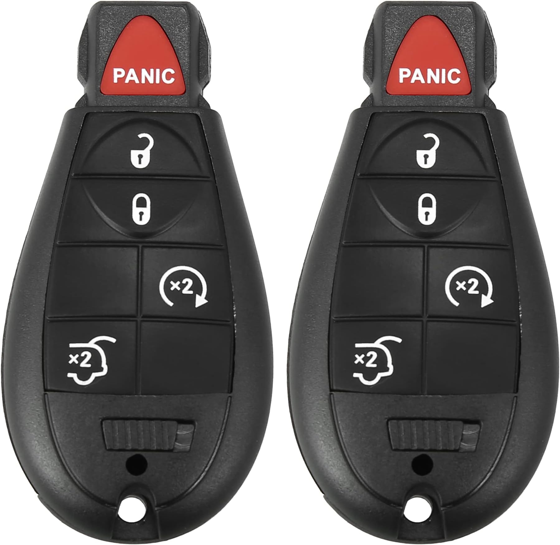 5 Buttons Key Fob Fit For 2008-2014 Chrysler 300 For Dodge - View #2