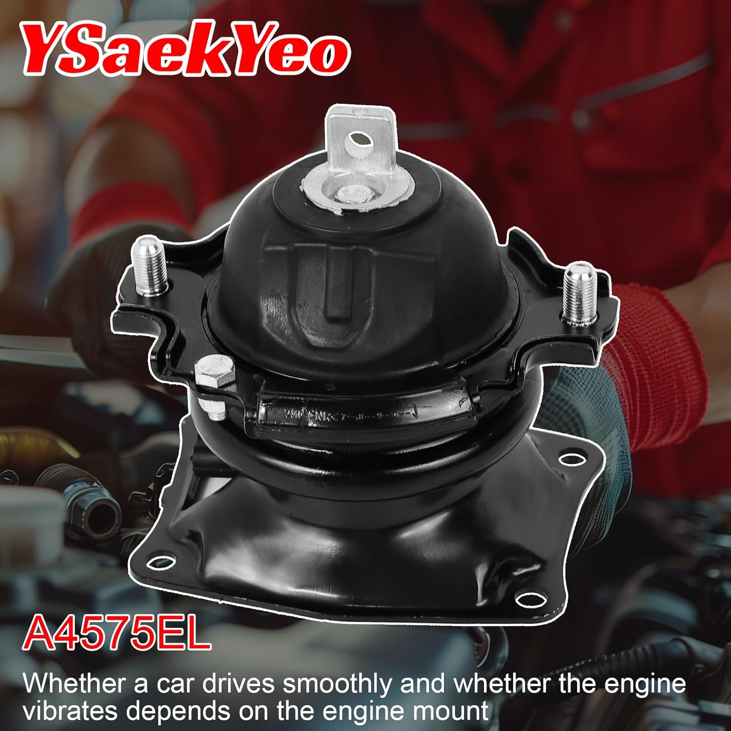 4PCS Engine Motor Mount Set Compatible with Honda Odyssey 2011-2017 Transmission Mount Replace A4575EL, A4587, A65017EL, A65057, A65094