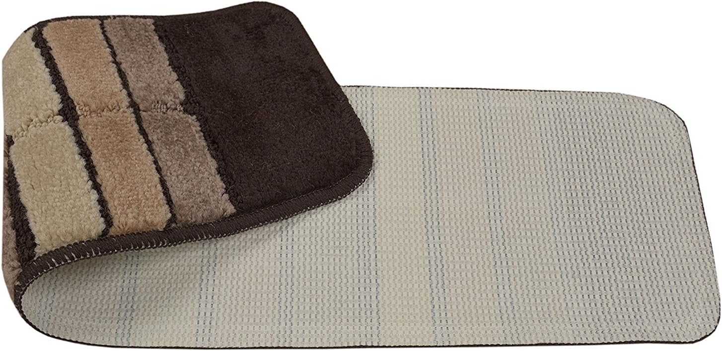 Exclusive Discount 60% Price Millenium Stair Tread Treads Indoor Skid Slip Resistant Carpet Stair Tread Treads Geometric Design Machine Washable 8 ½ inch x 30 inch (Set of 13, Squares Brown) 🔥 Crazy Deals Millenium Stair Tread Treads Indoor Skid Slip Resistant Carpet Stair Tread Treads Geometric Design Machine Washable 8 ½ inch x 30 inch (Set of 13, Squares Brown)