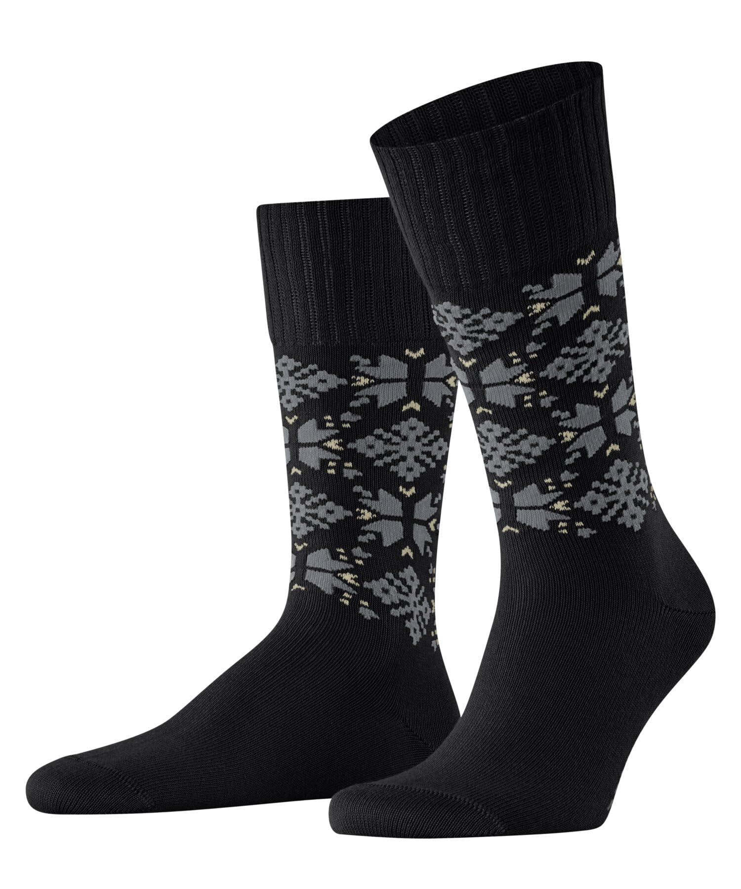 ESPRIT Herren Winter Star Socken gemustert klimaregulierende atmungsaktive Baumwolle Wolle 1 Paar