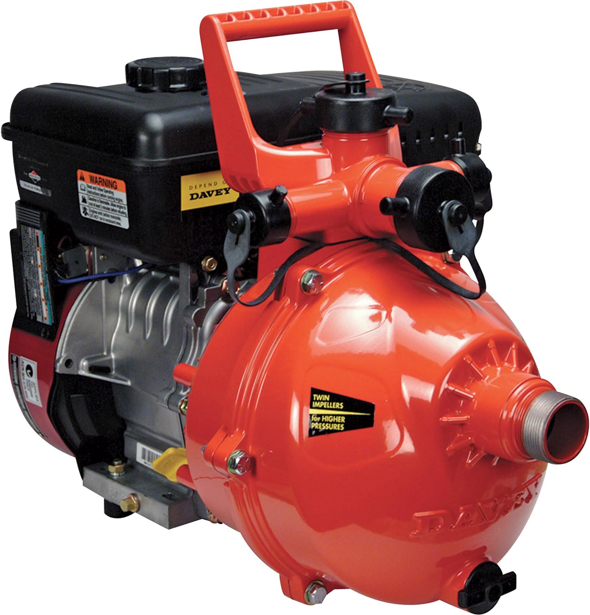 Davey Firefighter 5 Pump, Two Stage 6.5hp B&S Vanguard