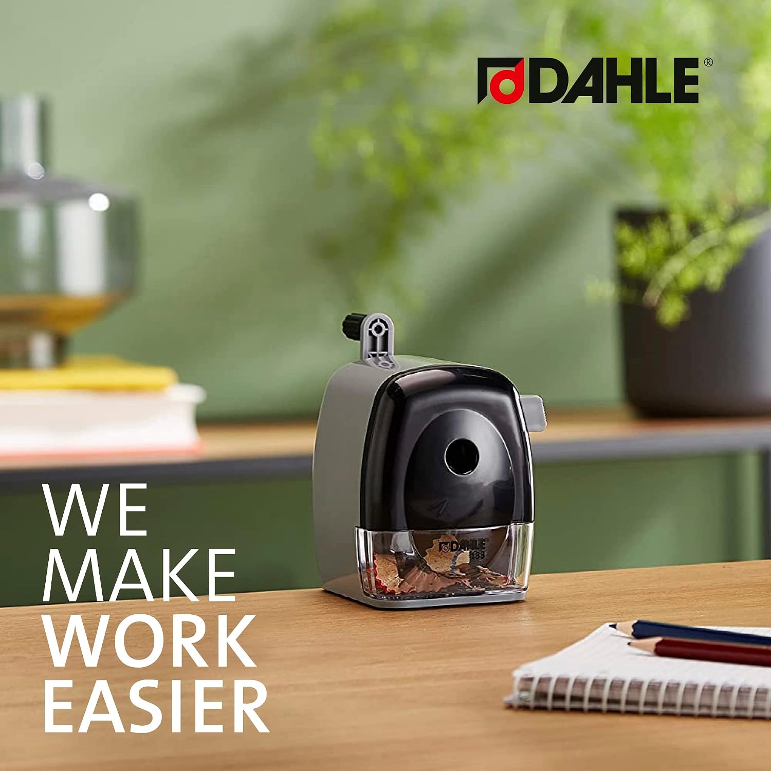 Dahle 11.5mm Pencil Sharpener - Green