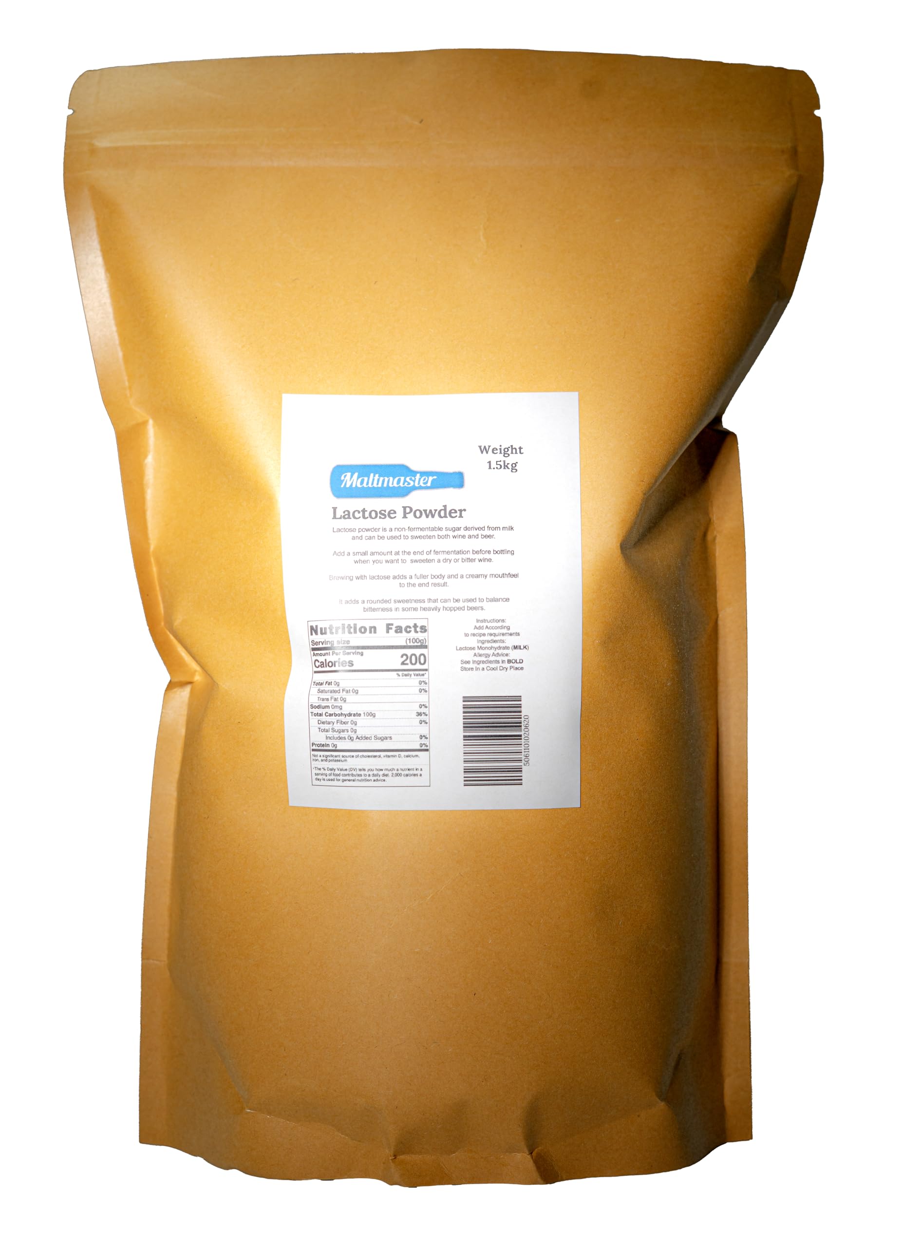 1.5kg Lactose Powder Milk Sugar