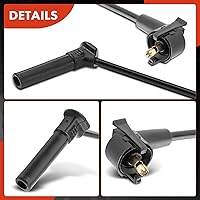 Vista 8 de A-Premium Juego de cables de bujía de encendido de 6 piezas compatible con Ford Explorer 2002-2010, Explorer Sport Trac 2007-2010 y Mercury