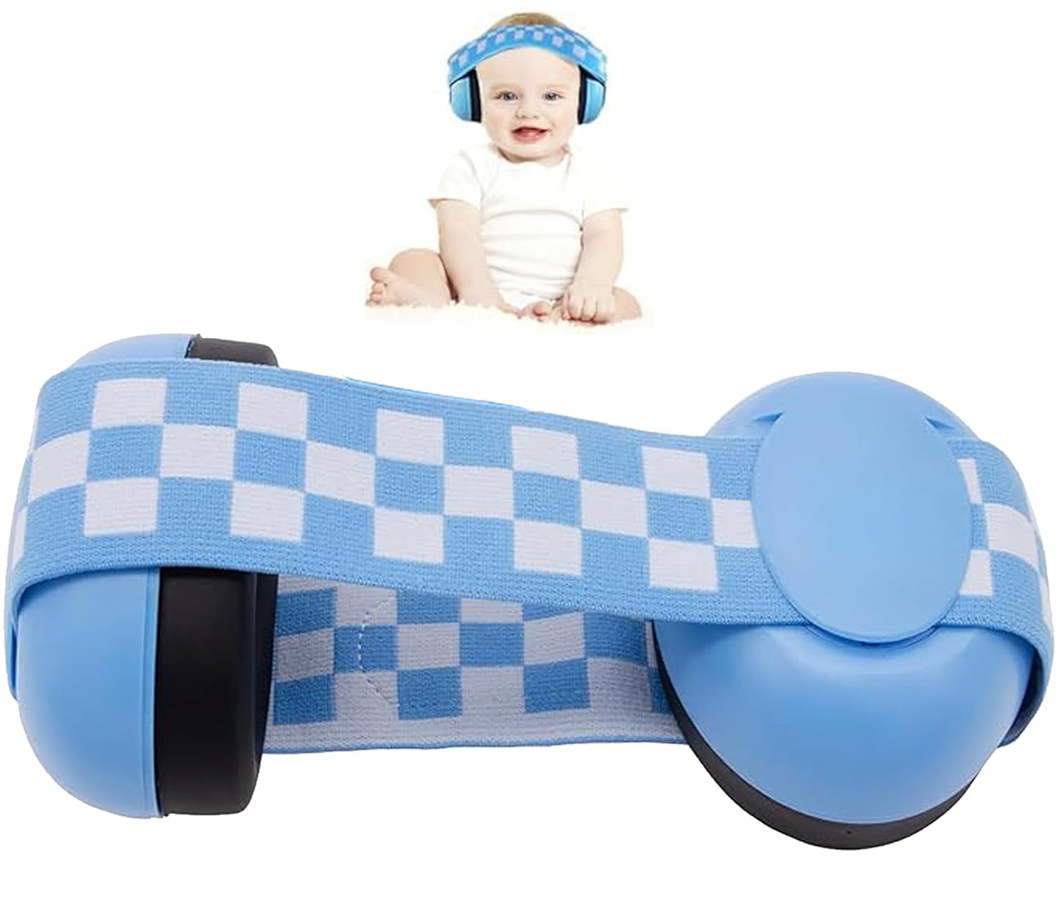 YingErTool Baby Ear Defenders - 25dB, Infant Headphones Noise Cancelling for 0-36 Months, Safe & Soothing Hearing Protection, Ideal for Travel - Image 3