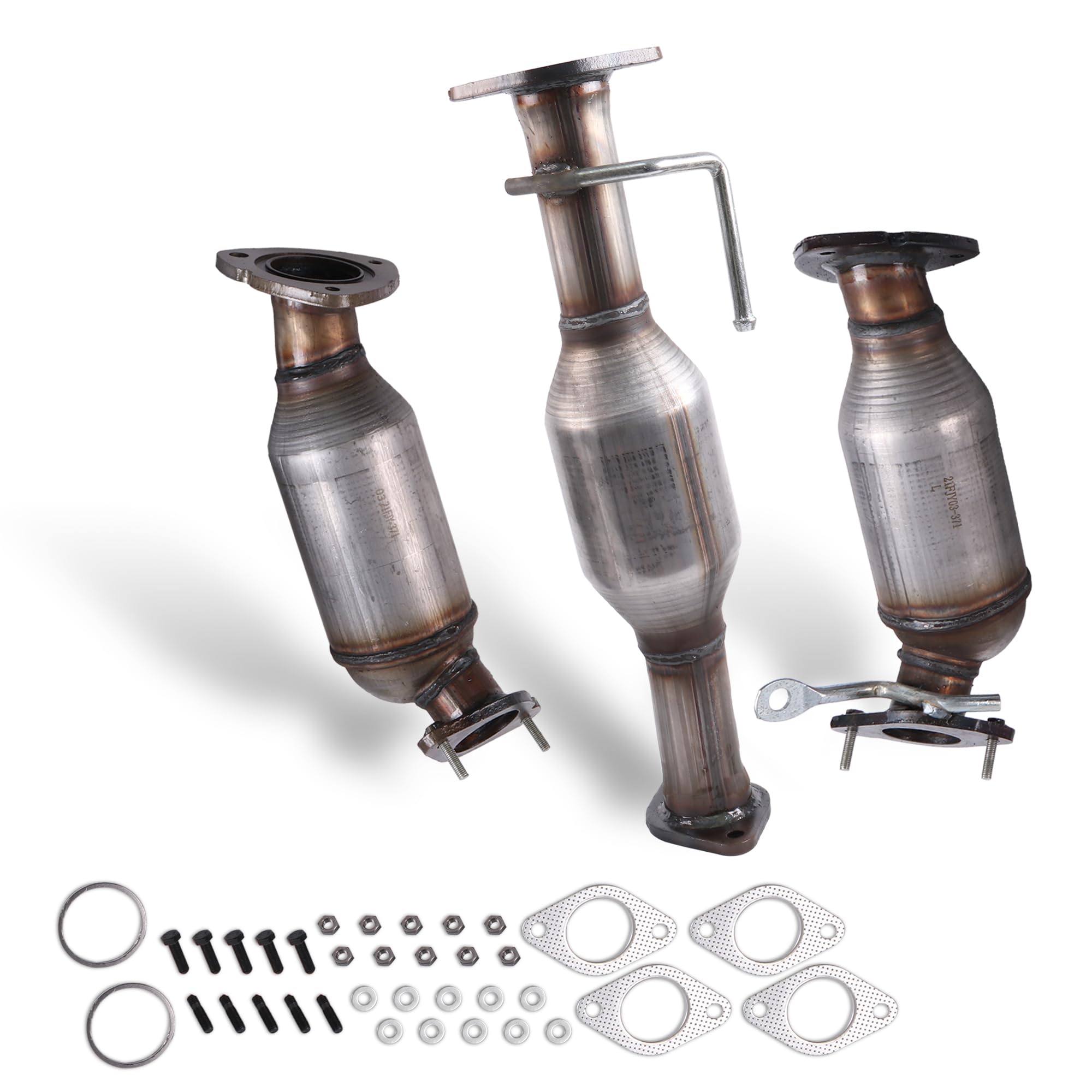 EVERESTWAY Manifold Catalytic Converter Replaces LH 16709 RH 16710 Rear 16574 Compatible with Chevy GMC Buick Saturn 3.6L 2007-2017 Direct Replacement