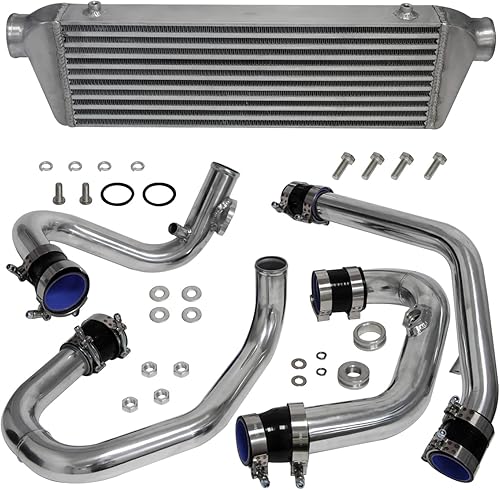 Kit de Intercooler de Montaje Delantero Kit de Tubo Kit de Brida Sensor Para VW Jetta Golf GTI GL GLI GLS MK4 1.8T 1998-2005 Tornillo en