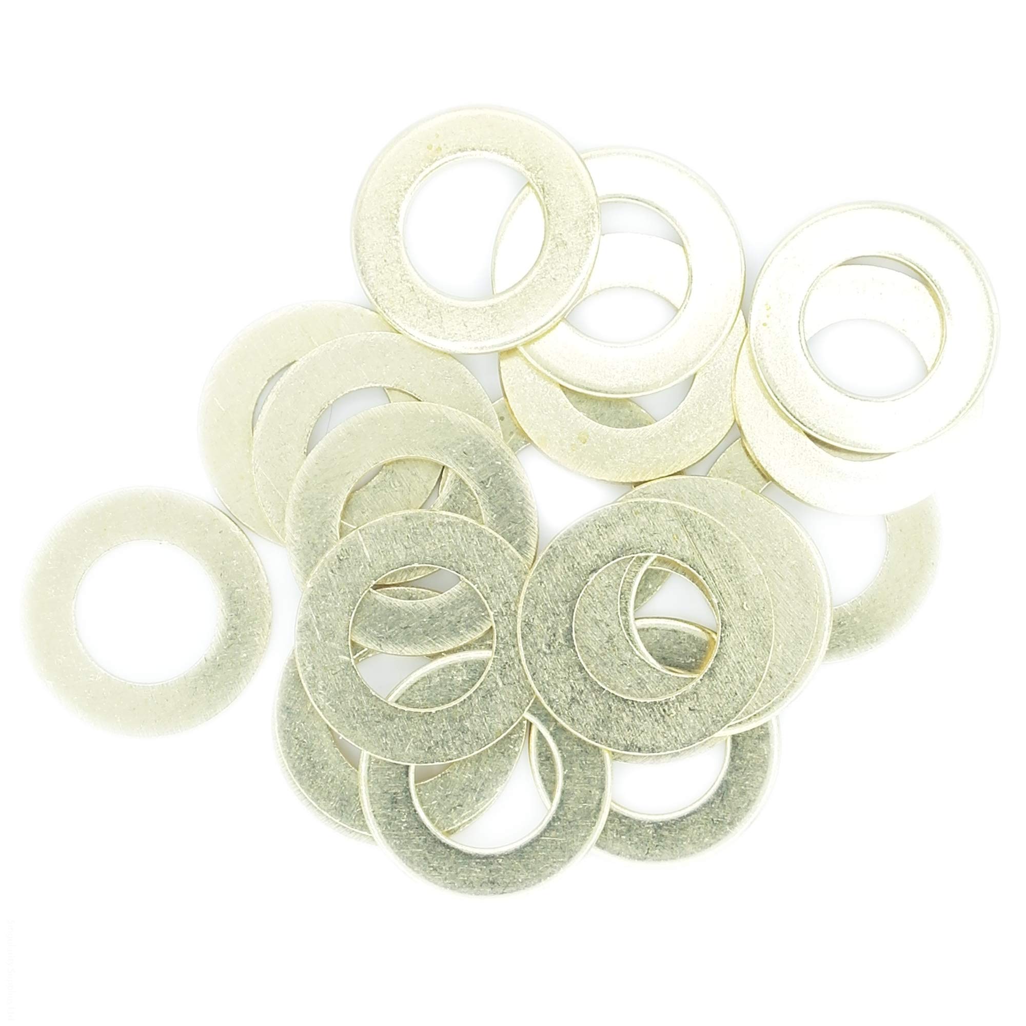 Singularity Supplies M5 (5Mm) Flat Washer (Form A) - Brass (Pack Of 20)