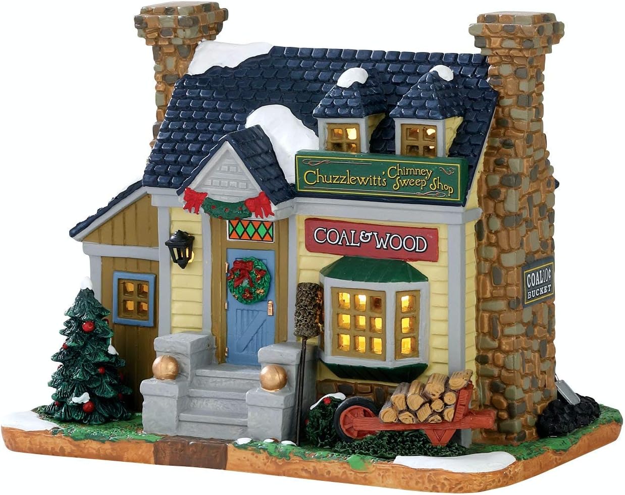 Lemax Cottage Style Christmas Bistro Tabletop Sculpture