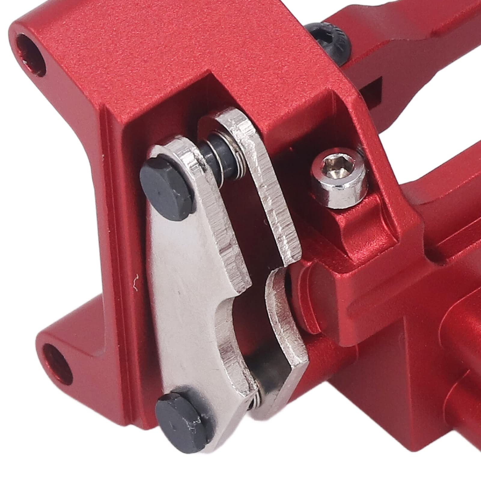Módulo de freno de mano de aleación RC AR311025, freno de mano del eje de transmisión central para coche RC serie 1/7 1/8 (Roja)