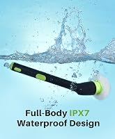 LyriFine elektromos tisztítókefe IPX7 vízálló hosszú nyéllel 2 sebességgel 3