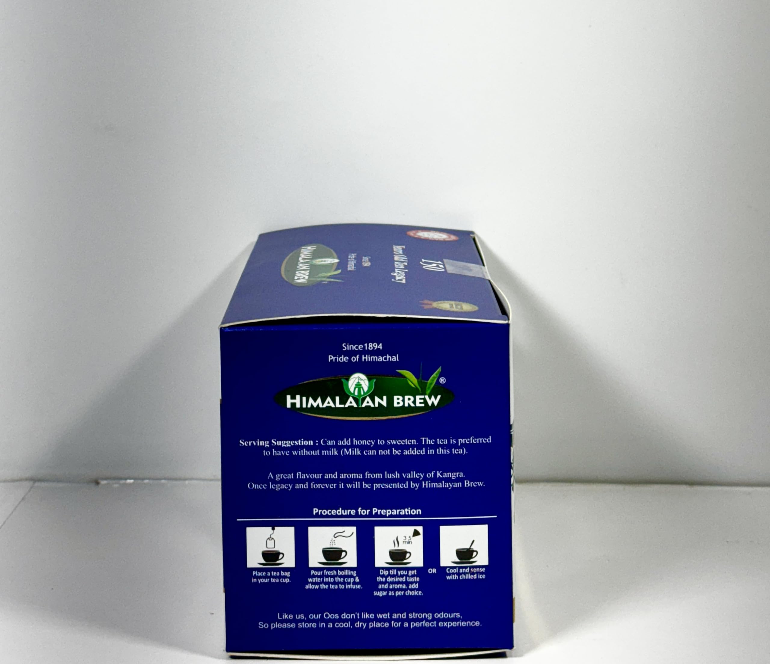 Himalayan Brew Blue Berry Green Tea with Pure Butterfly Pea Flower - Image 4 thumbnail