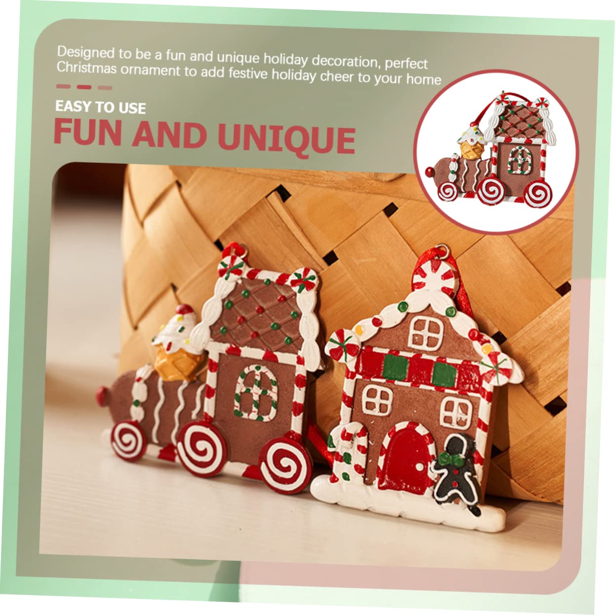 Alipis Décoration Noël Nutcracker Résine Main Ornement