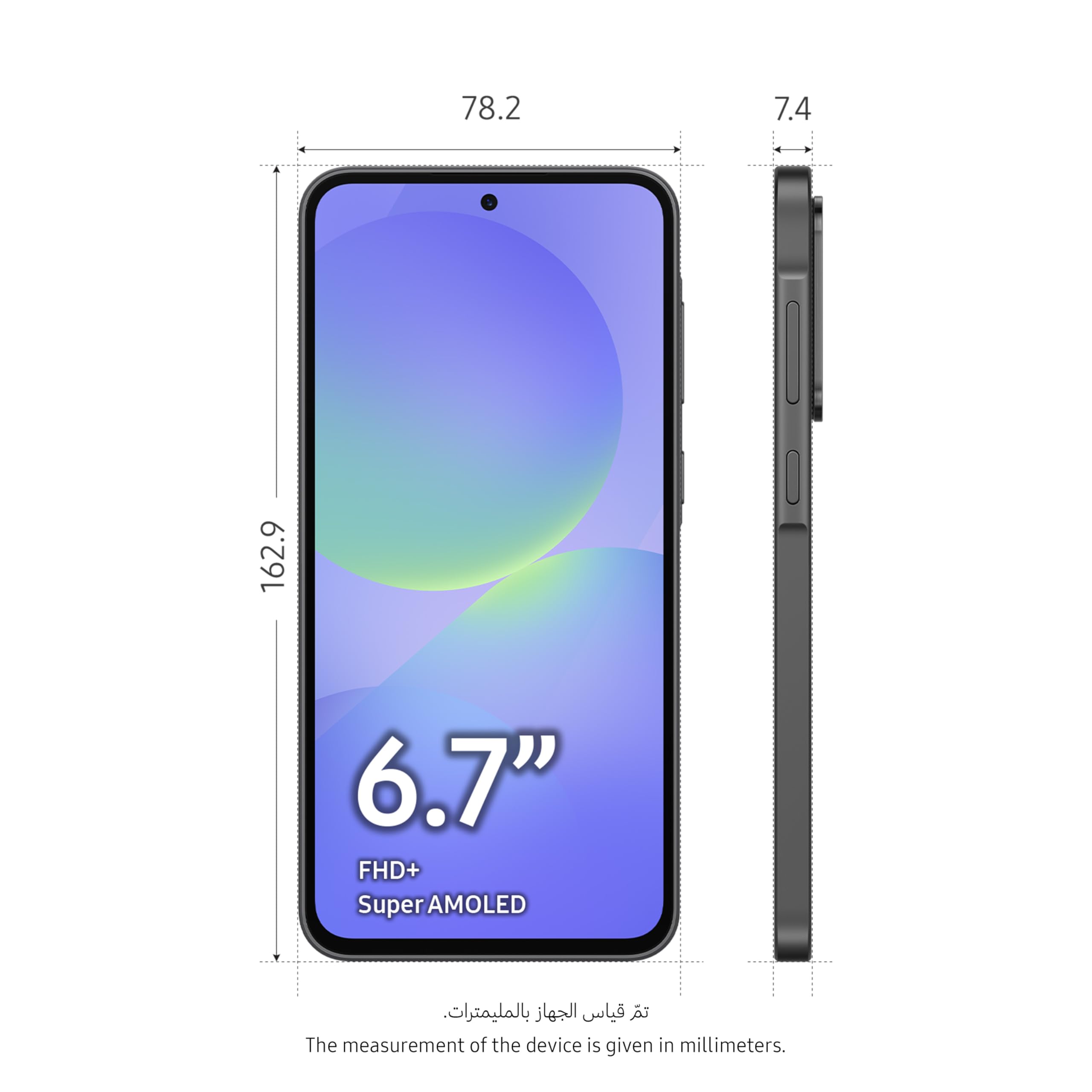 A366 Galaxy A36 Dual 5G 256GB 8GB RAM Black - Dettaglio
