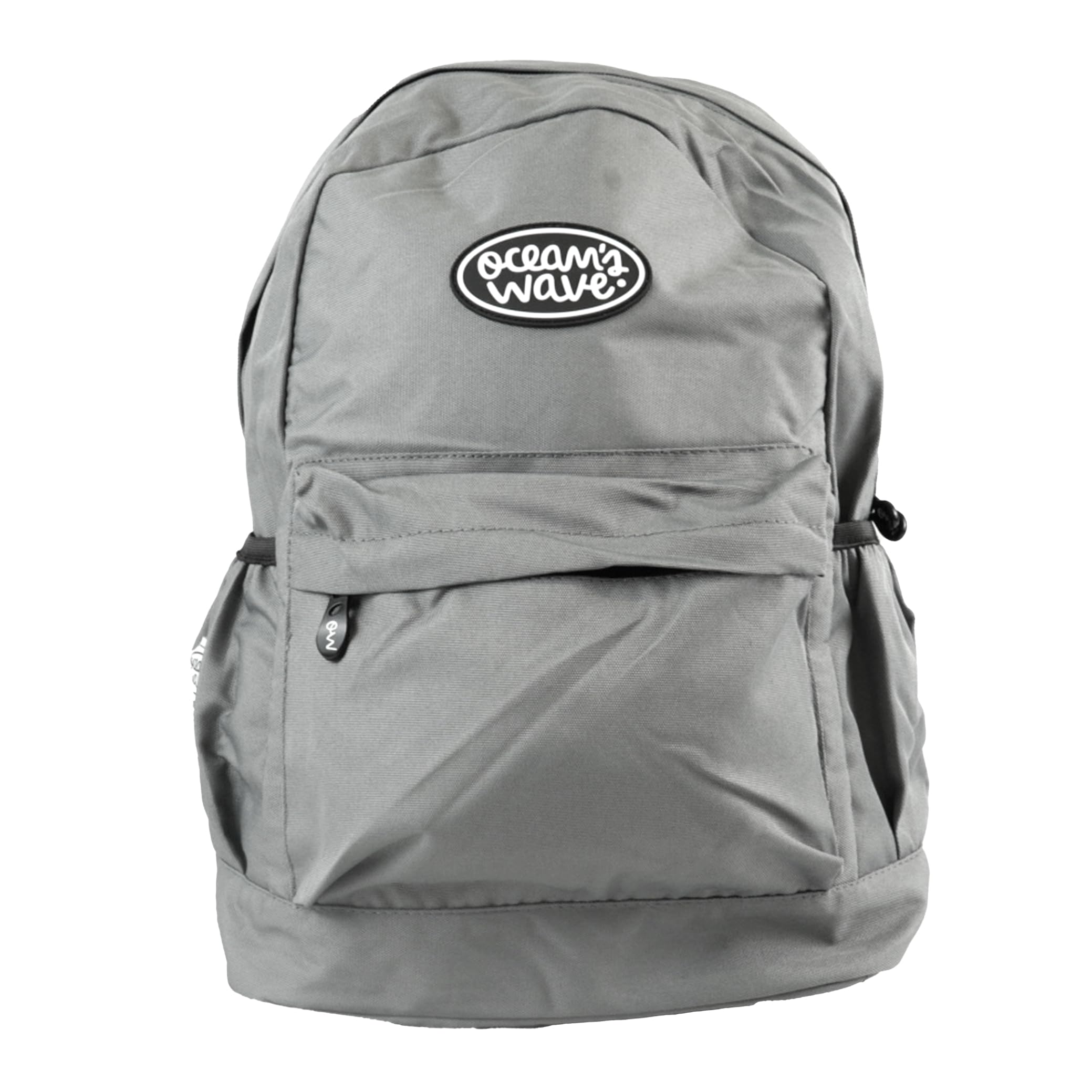 Ocean's Wave Mochila Ligera Acolchada-4 Compartimentos-Poliéster-Diseño Gris-Medidas 33 x 19 x 45 cm-30 litros, Unisex niños, Grande