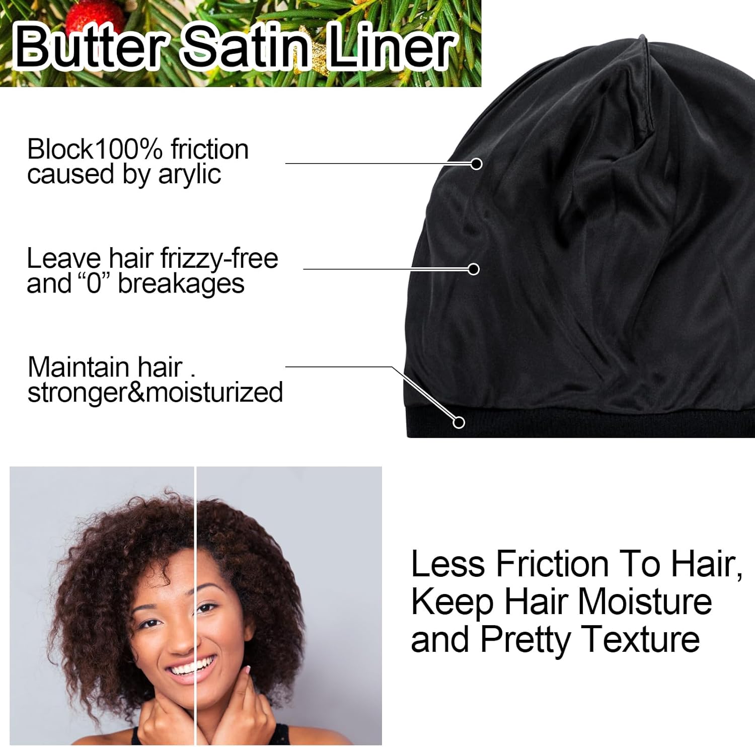 6 Pcs Winter Y2K Beanie Satin Lined Skull Cap Graphic Warm Beanies for Men and Women Knitted Y2K Hat for Cold Weather - Image 3