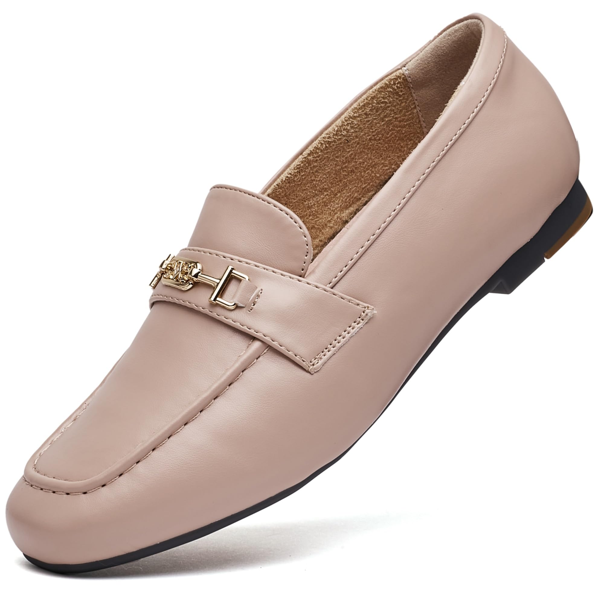 DeYashopin Women's Loafer Shoes Leisure Slip On Work Shoes Comfort Walking Flats