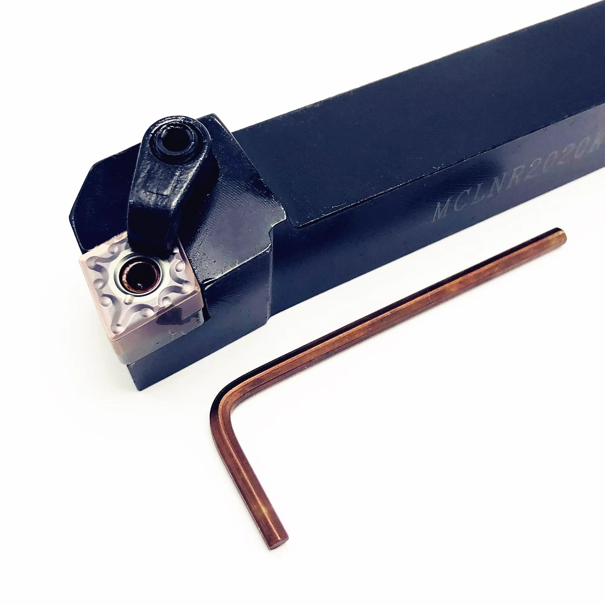 Barra De Herramientas Para Torno CNC MCLNR/L2020K12 De 16 Mm, 20 Mm Y 25 Mm, Portaherramientas Externo Para Insertos CNMG120404/08 Herramienta de Torno(120408 MA UE6020,MCLNL2020 K12)