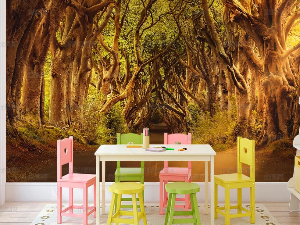 Poster géant mural automne pour un salon chaleureux et une déco moderne