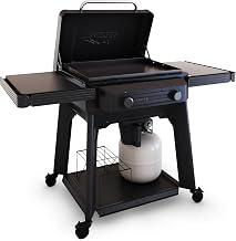 Grills Flatrock 2 Zone, 26-Inch Flat Top Griddle, Outdoor Gas Grill with Dual-Zone TruZone Cooking, Even Heat, and EZ-Clean Grease Management, Premium Propane Griddle for Outdoor Cooking