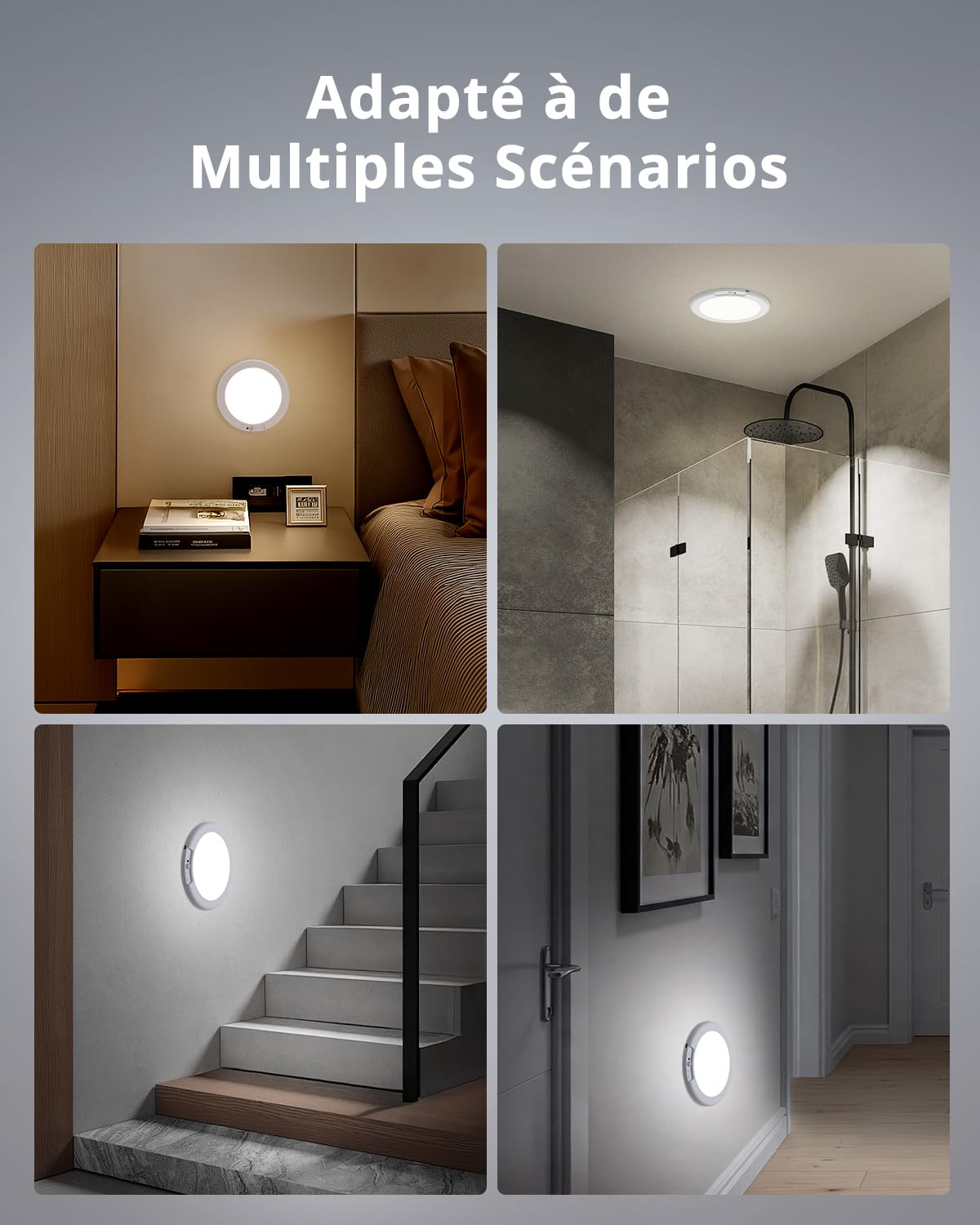 2 stuks oplaadbare oplaadbare plafondlamp met bewegingsmelder, 10.000 mAh led-batterij, plafondlamp voor binnen, USB, draadloos licht met afstandsbediening, rond, 3 kleuren, dimbaar, voor badkamer 2 stuks oplaadbare oplaadbare plafondlamp met bewegingsmelder, 10.000 mAh led-batterij, plafondlamp voor binnen, USB, draadloos licht met afstandsbediening, rond, 3 kleuren, dimbaar, voor badkamer