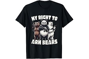 Funny Animal Parody T-shirt Arm the Animals