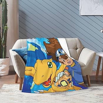 Amazon｜四季適用 デジモンアドベンチャー 毛布 軽量 薄手