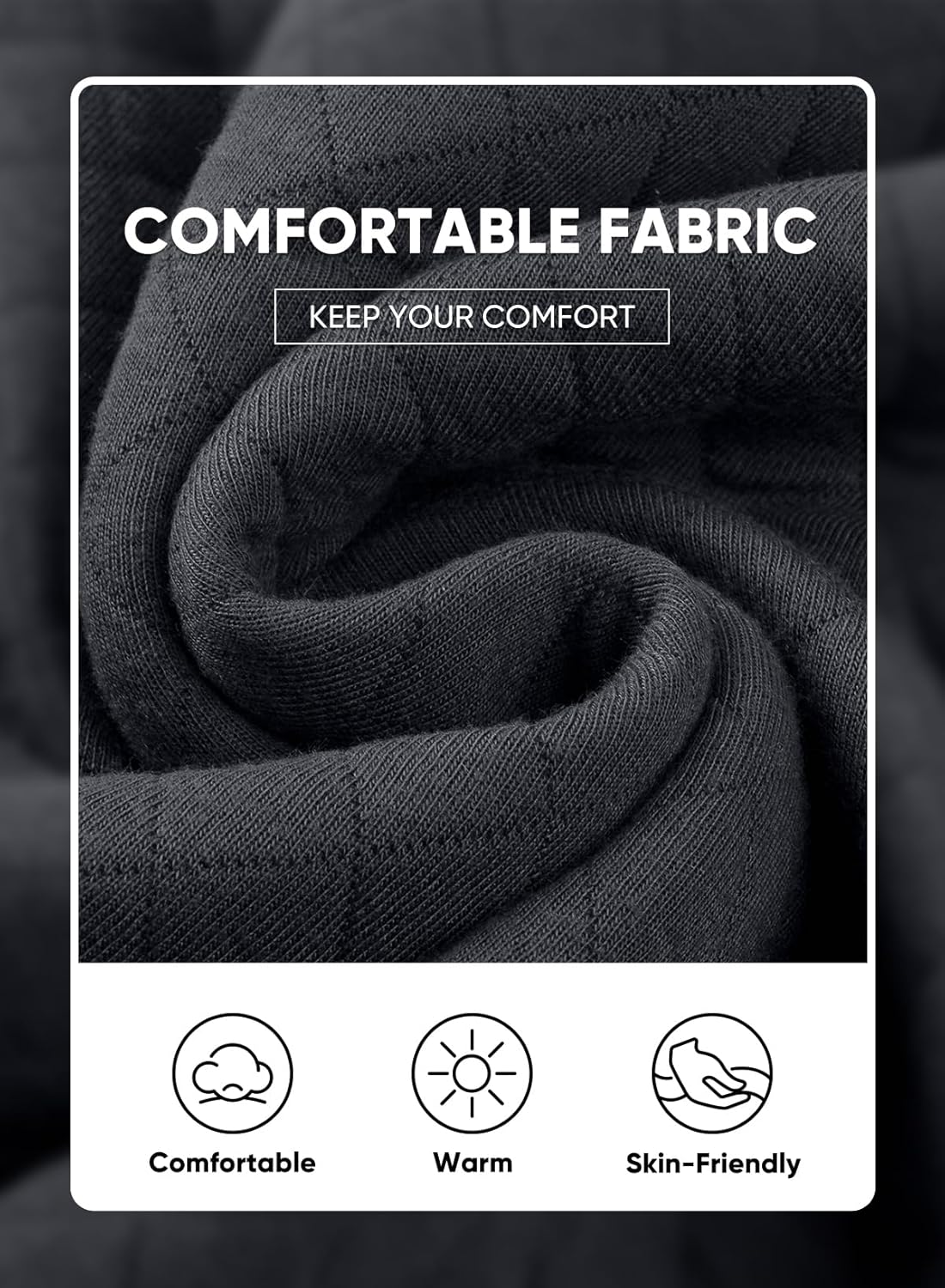 JMIERR Men's Quilted 2 Piece Casual Outfits Crewneck Sweatshirt Tracksuit & Joggers Sweatpants Sweatsuit Set - Image 4