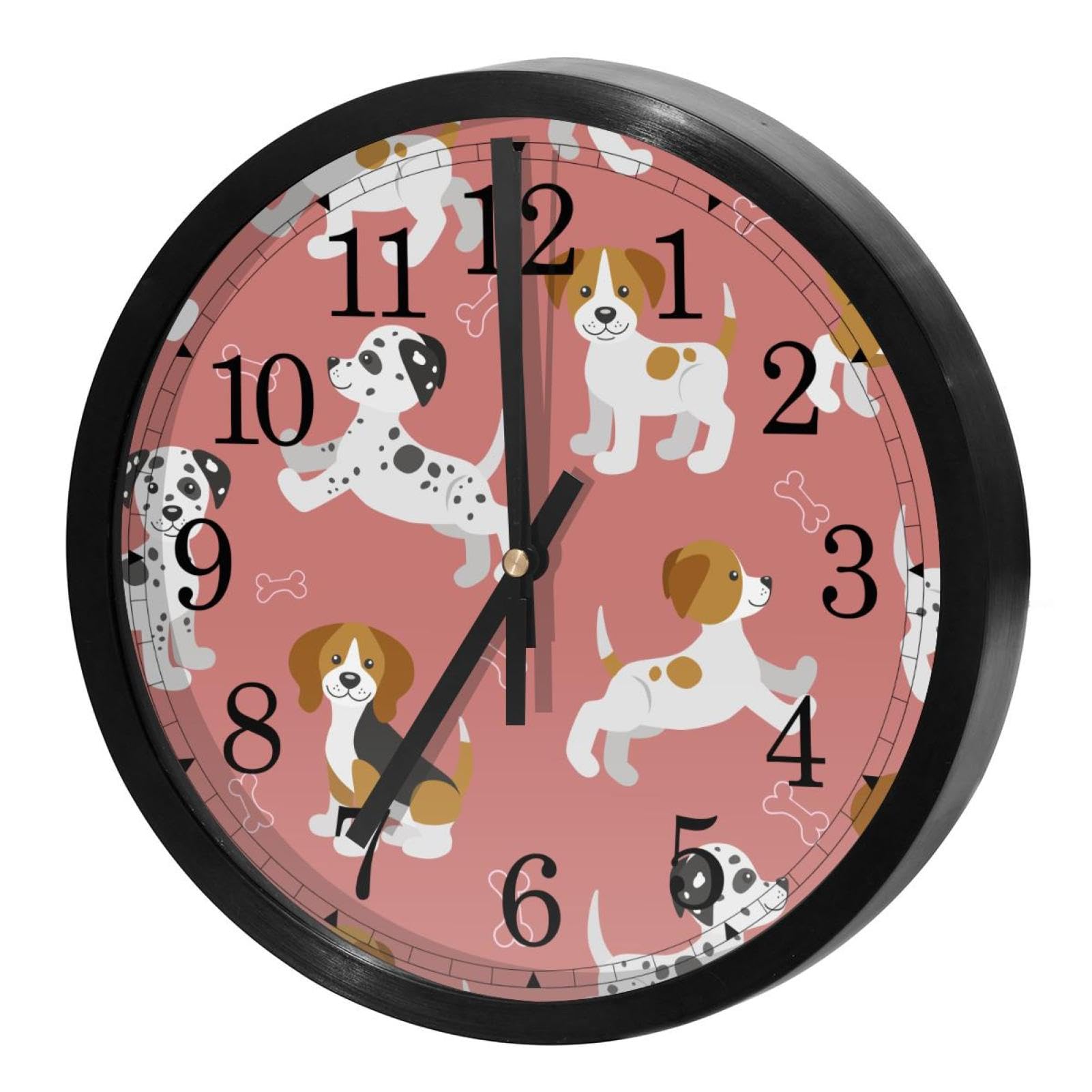 Horloge murale silencieuse sans tic-tac pour supprimer les bruits de cuisine et bureau