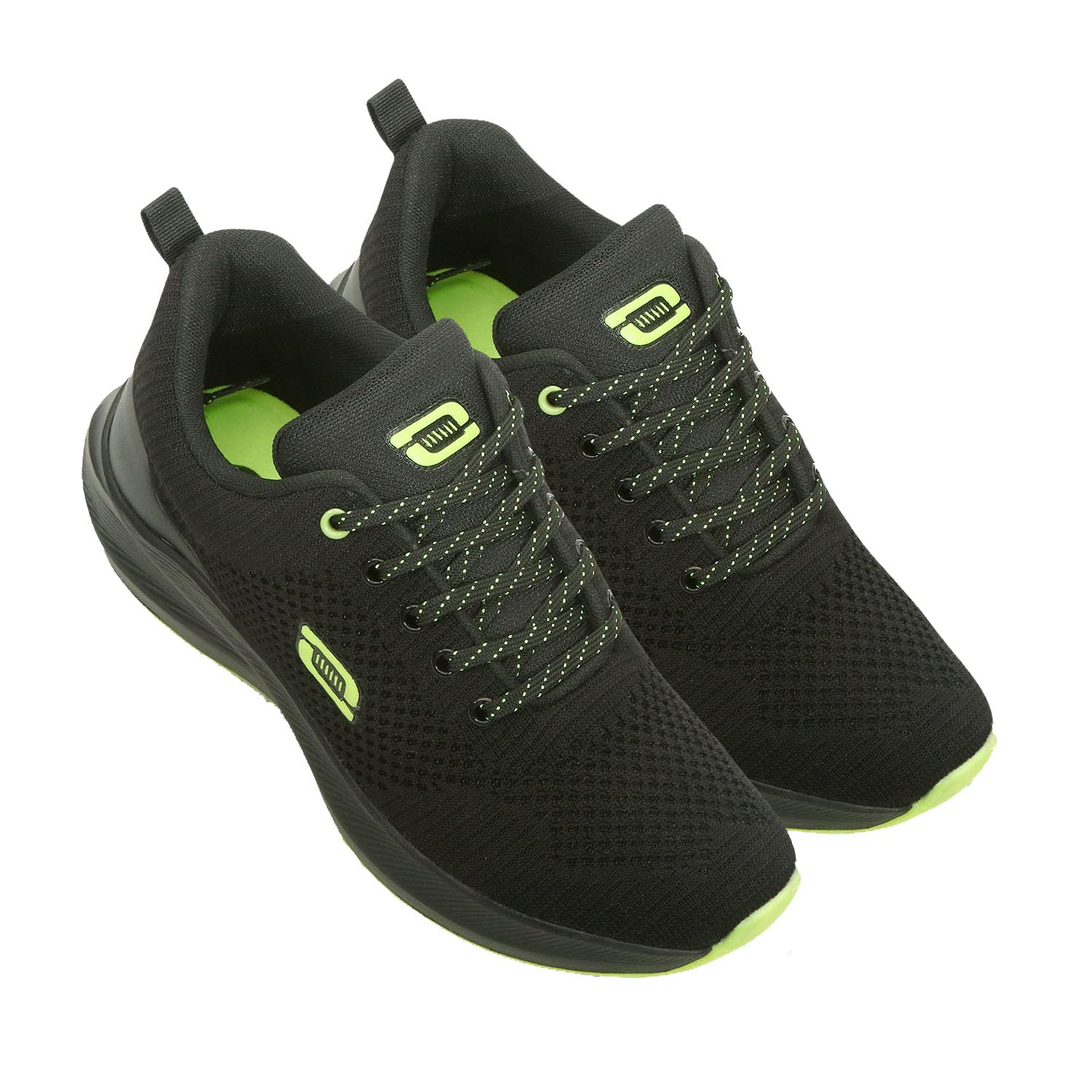 GO RIDE Garmin Sports Running Shoes for Men (Black Green, Size 9 UK/Ind) (B0B2QB41F7) Amazon Price History, Amazon Price Tracker