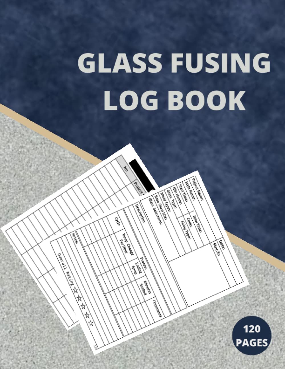 Glass Fusing Log Book Fused Glass Artists and Essentials Log and