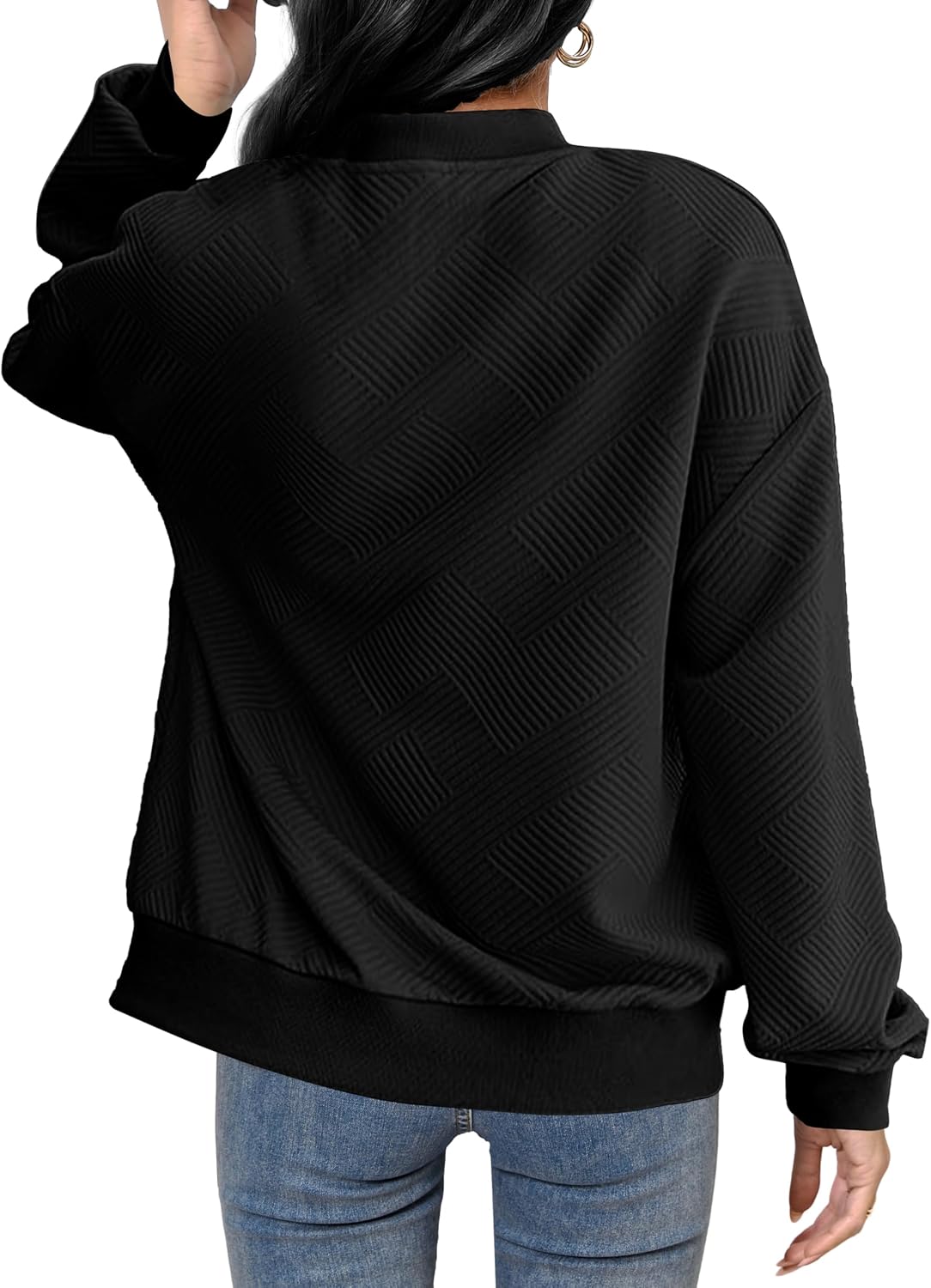 SxClub Women's Bomber Jackets for Women Fashion Casual Quilted Lightweight Zip Up Outerwear Coat with Pockets