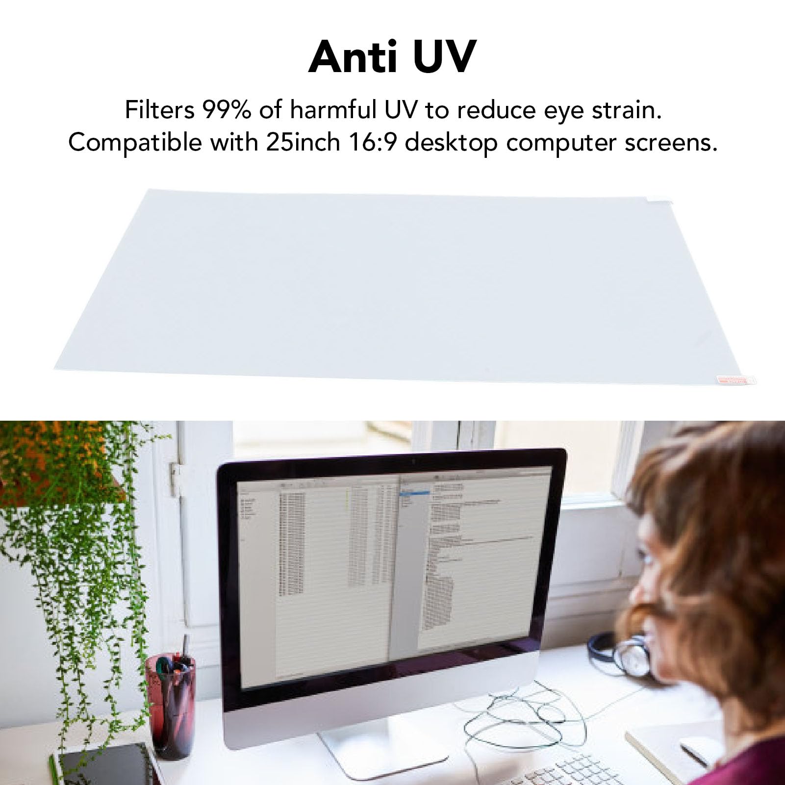 CHICIRIS Protector de Pantalla de Computadora Anti Luz Azul 25 Pulgadas