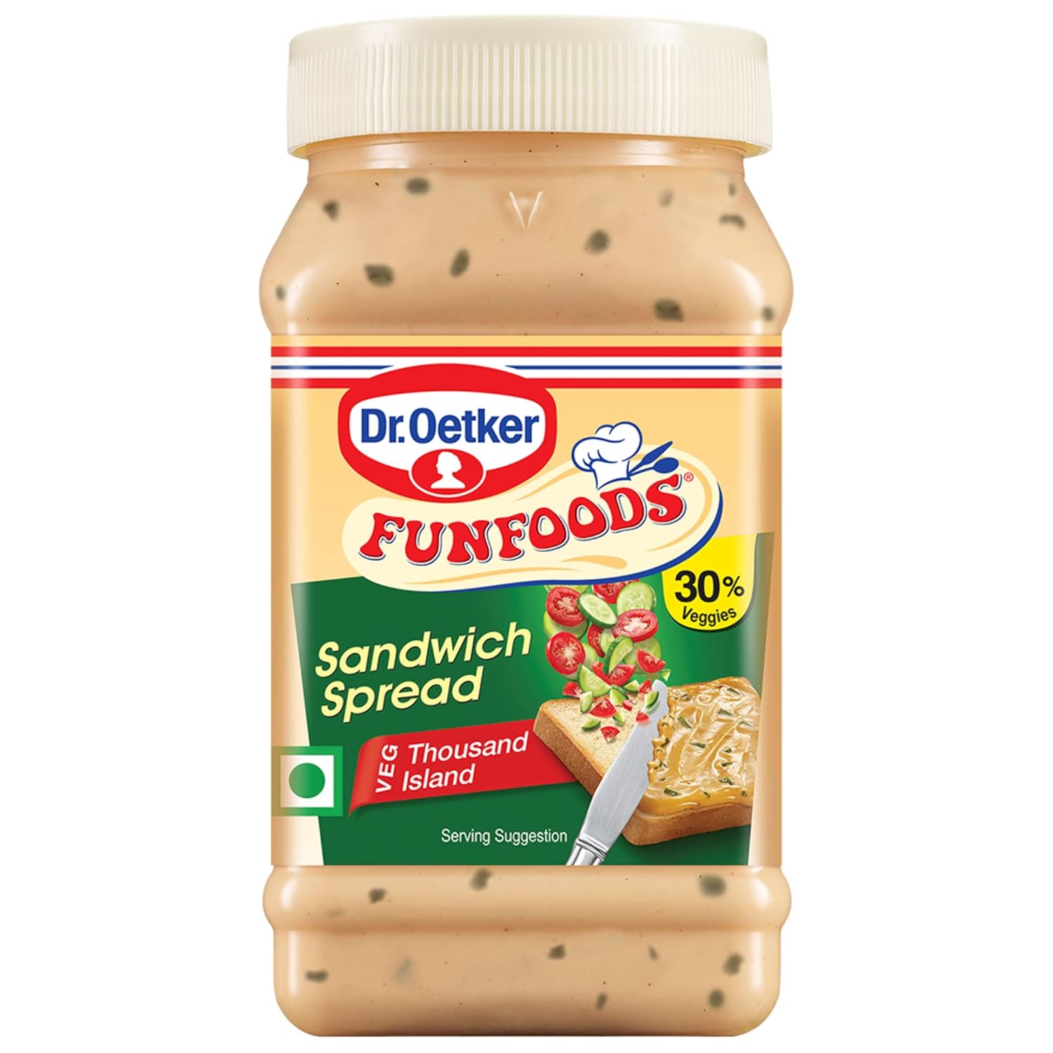 Dr. Oetker FunFoods Sandwich Spread Thousand Island, 250gram, Ready to
