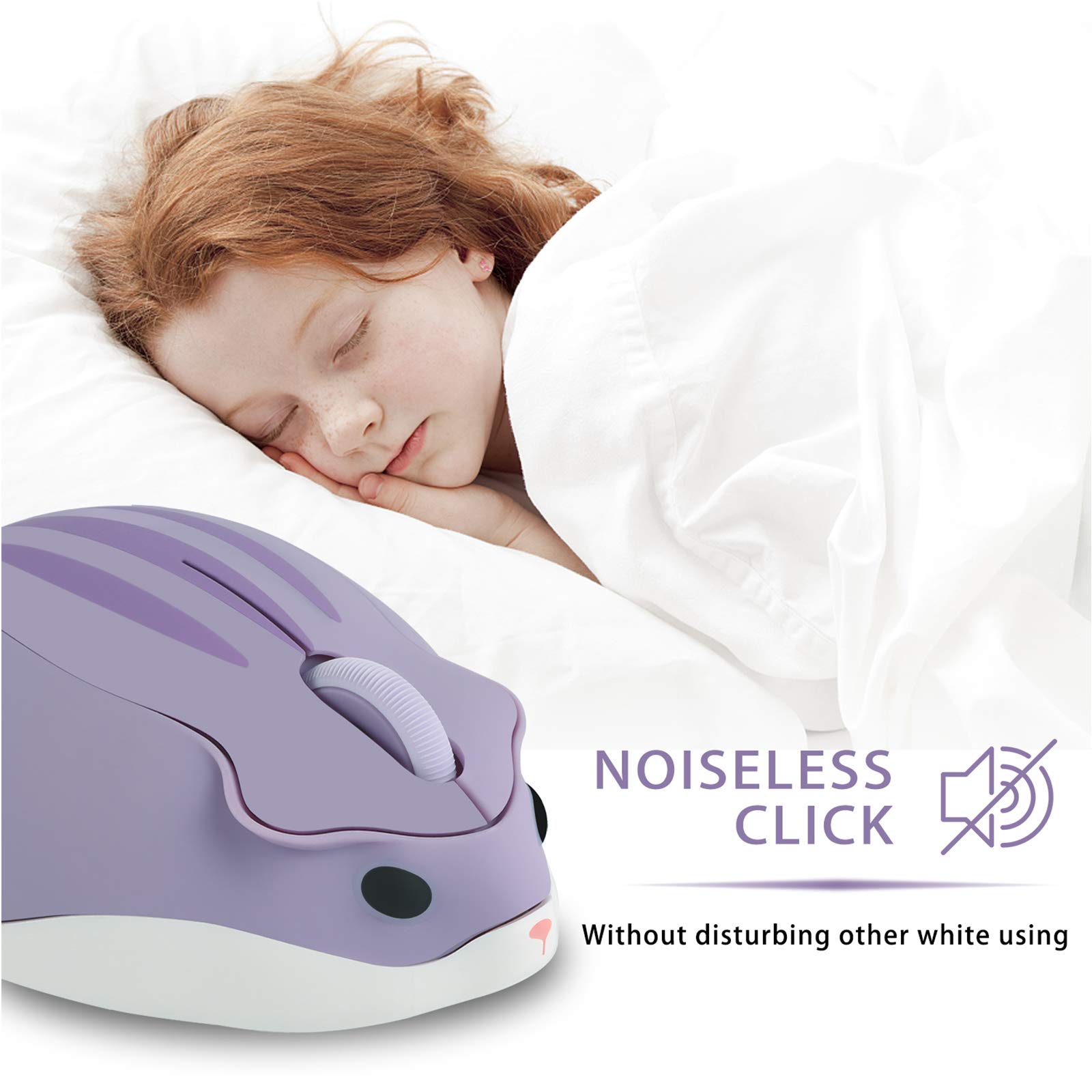 Amazon.com: elec Space Cute Animal Hamster Shape Wireless Mouse