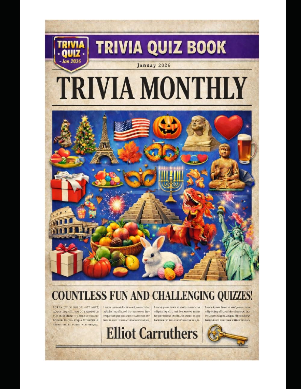 Trivia Monthly January 2026: Trivia Quiz Book