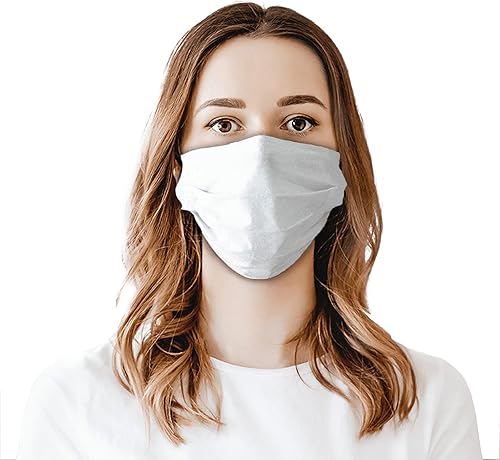 Miniatura 5 de Máscara facial de tela con bolsillo para filtro, pasamontañas lavables, a prueba de polvo, máscara de tela reutilizable con 2 filtros