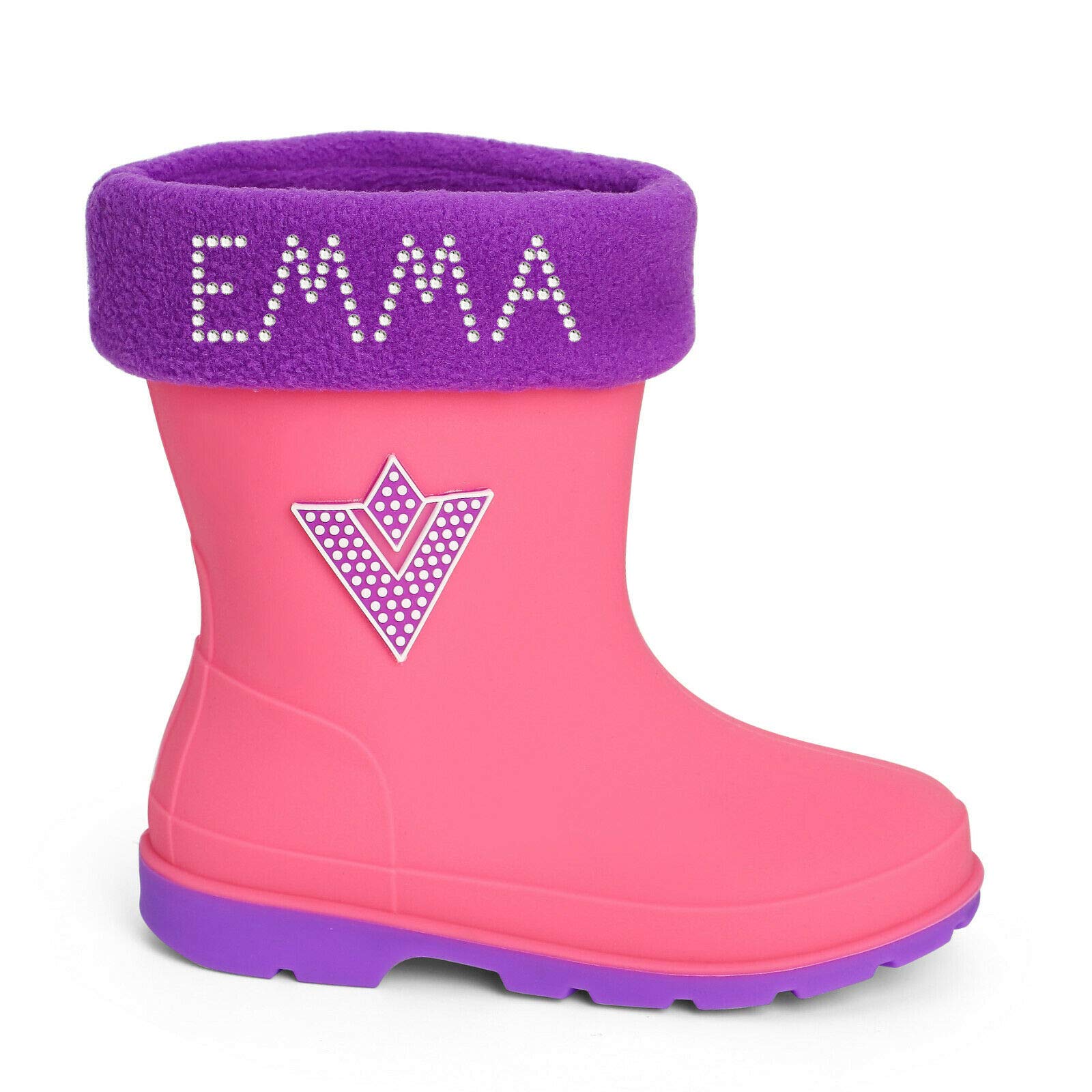 Varsanykids Personalised Wellies Non Slip Waterproof Kids